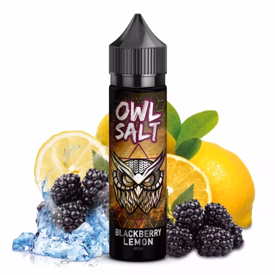 Owl Salt - Longfill Aroma - 10ml - Blackberry Lemon