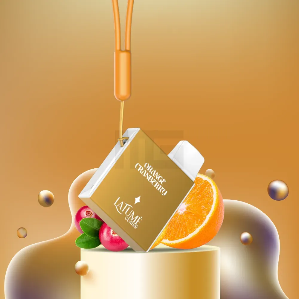 la-fume-quatro-600-orange-cranberry-20mg La Fume - Quatro 600 - Orange Cranberry - 20mg