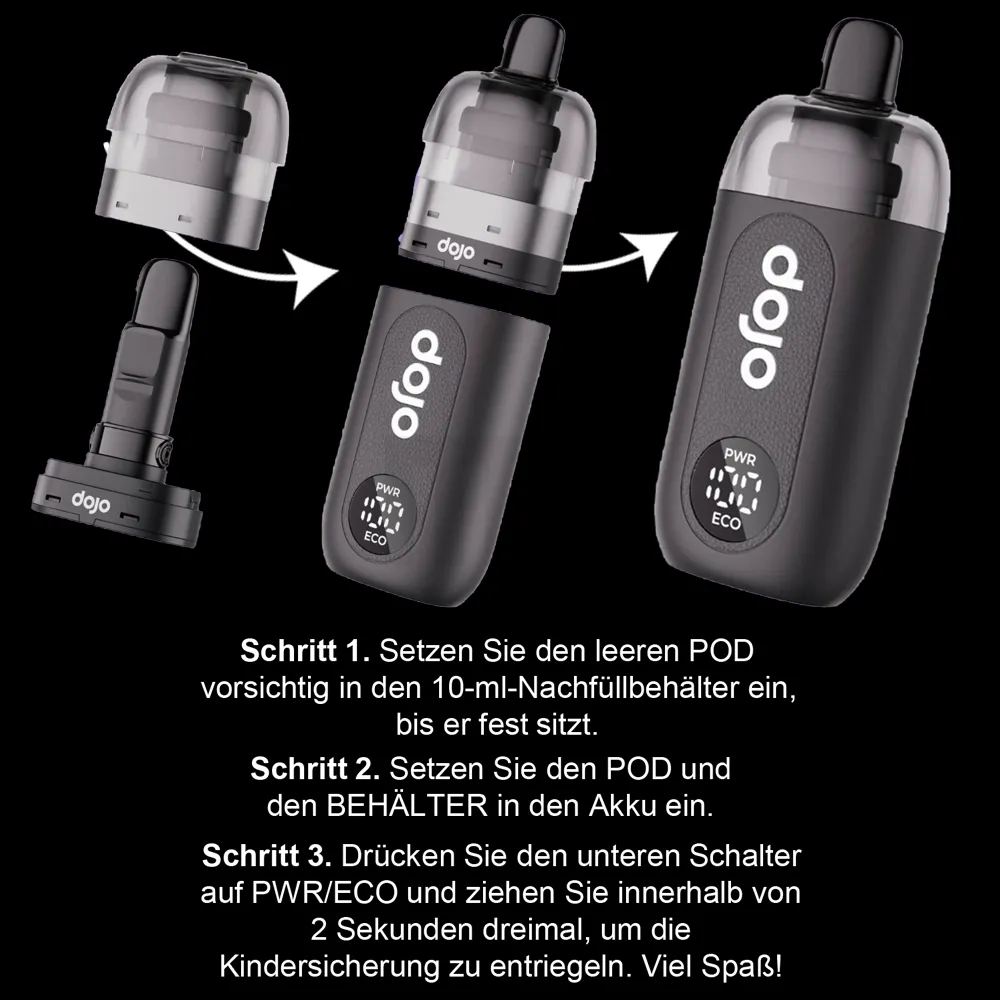 Vaporesso - Dojo Blast X - Nachfüll Kit Vaporesso - Dojo Blast X - Nachfüll Kit