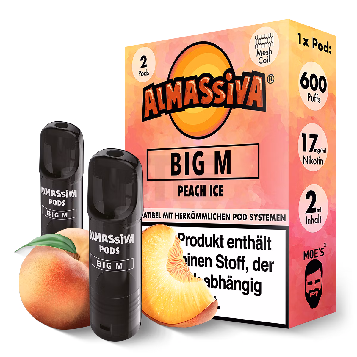 Al Massiva - Prefilled Pod - 2ml - 2er Pack - Big M