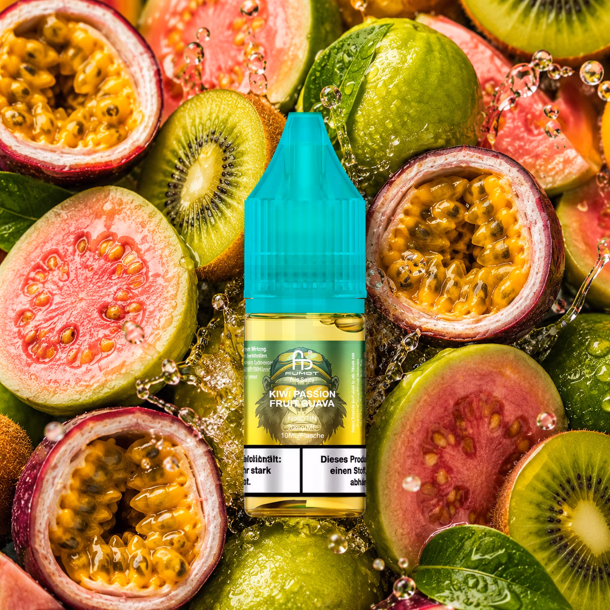 RandM - Tornado - Nikotinsalz-Liquid - 10ml - Kiwi Passion Fruit Guava 20mg