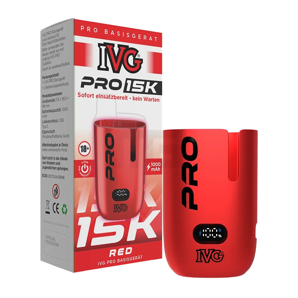 IVG - Pro 15K - Basisgerät - Red
