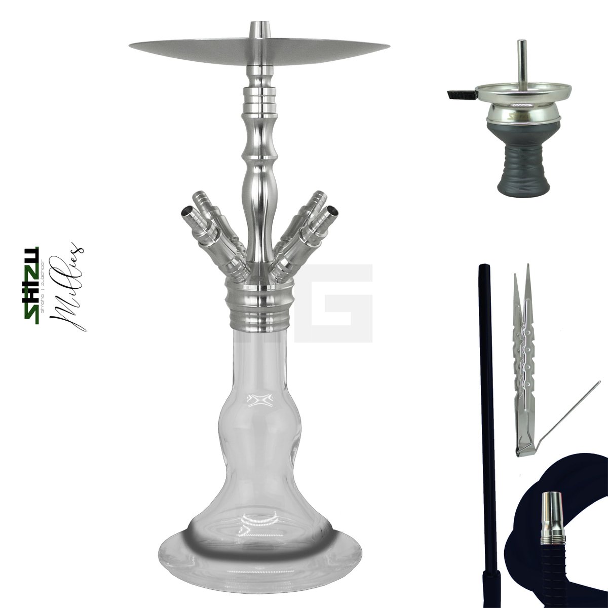 shizu_912_Black Shizu Shisha - Millies L912 - Black