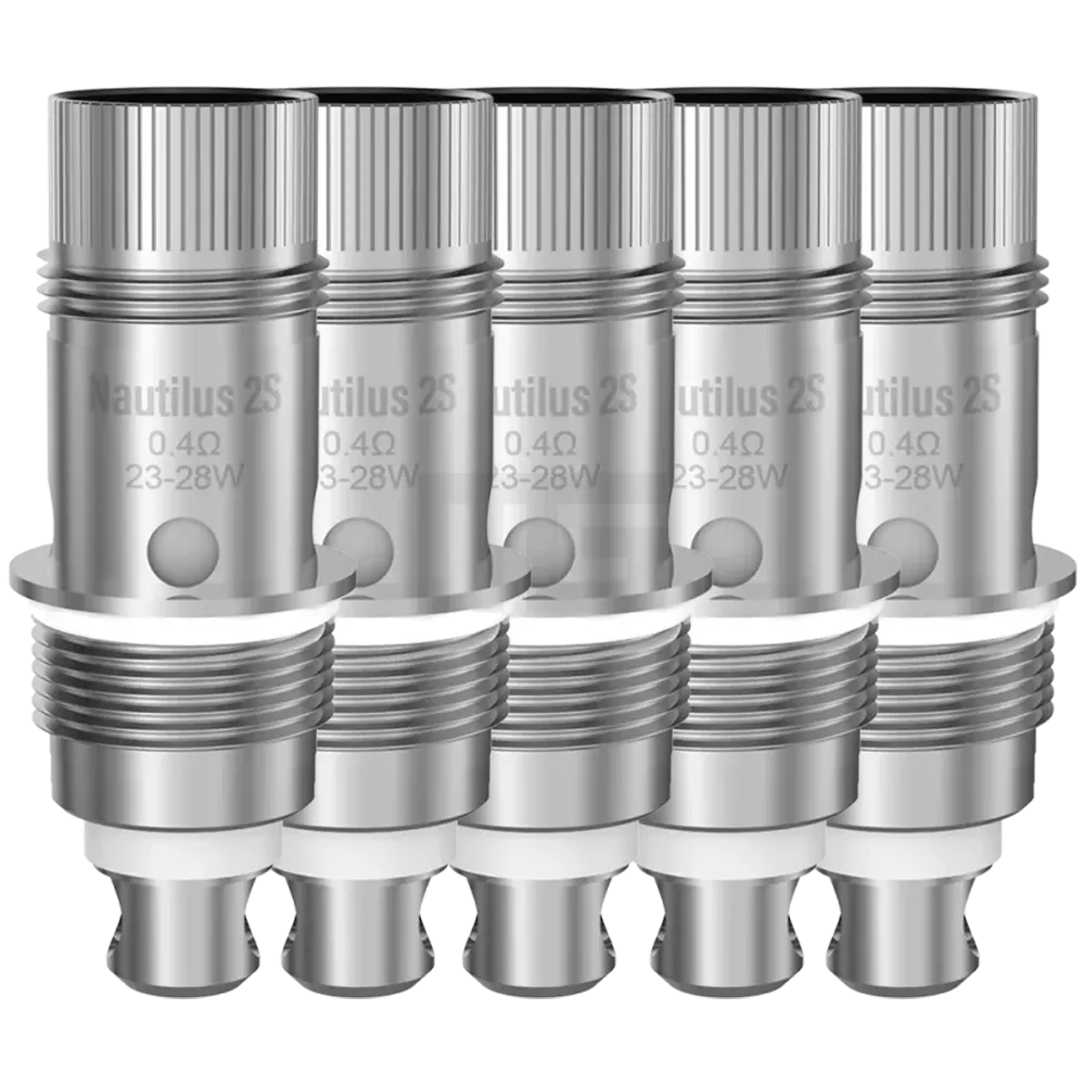Aspire - Nautilus - 2S Coil - Verdampferkopf - 5er Pack - 0.4 Ohm