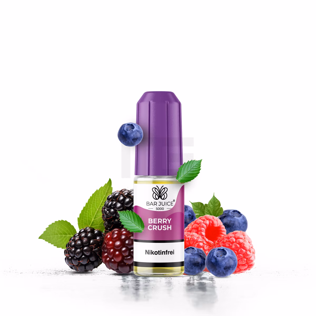 Bar Juice - 5000 - Berry Crush | Inhalt : 10ml | Nikotinsalz-Stärke : 0mg | Paketgröße : 1er Packung