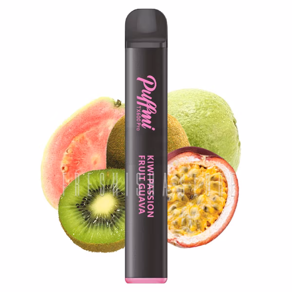puffmi-tx600-pro-kiwi-passion-fruit-guava-vape-3 PUFFMI - TX600 Pro - Kiwi Passion Fruit Guava