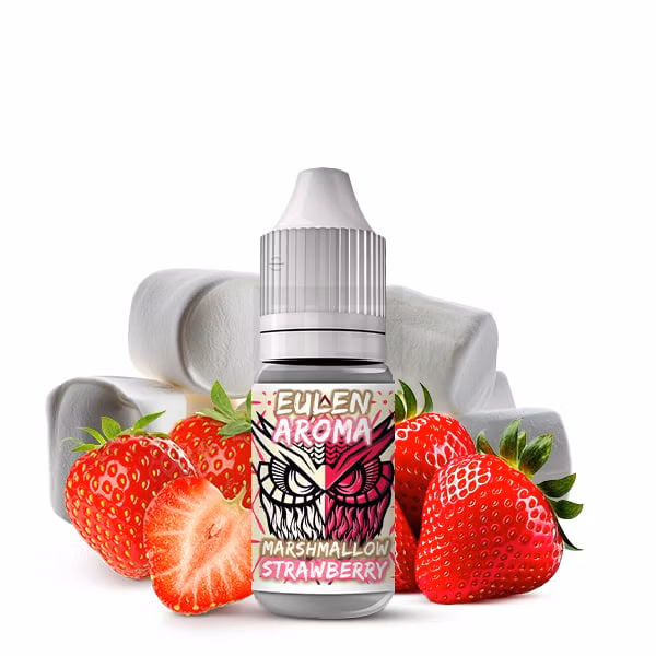 Eulen Aroma - Marshmallow Erdbeere - Aroma - 10ml Eulen Aroma - Marshmallow Erdbeere - Aroma - 10ml