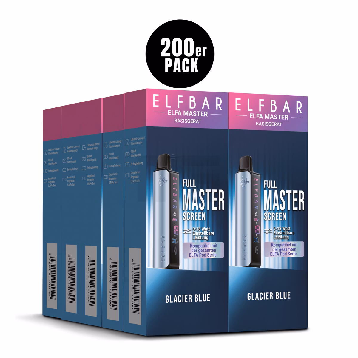 Elfbar - ELFA MASTER - Basisgerät - Glacier Blue