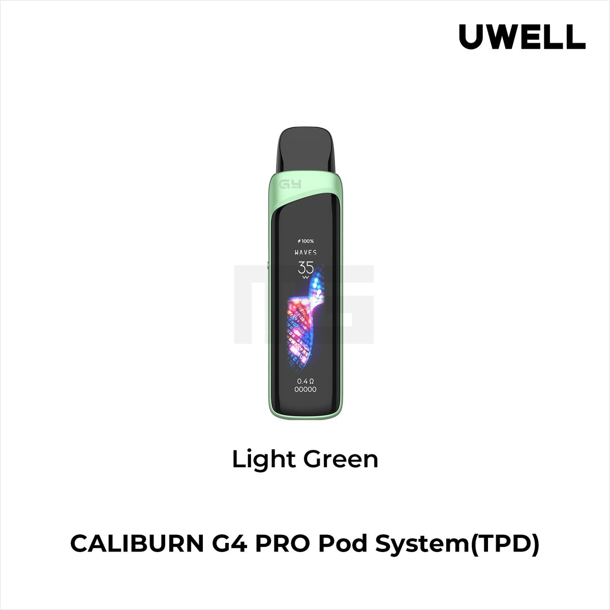 Uwell - Caliburn G4 Pro - Pod Kit - Light Green Uwell - Caliburn G4 Pro - Pod Kit - Light Green