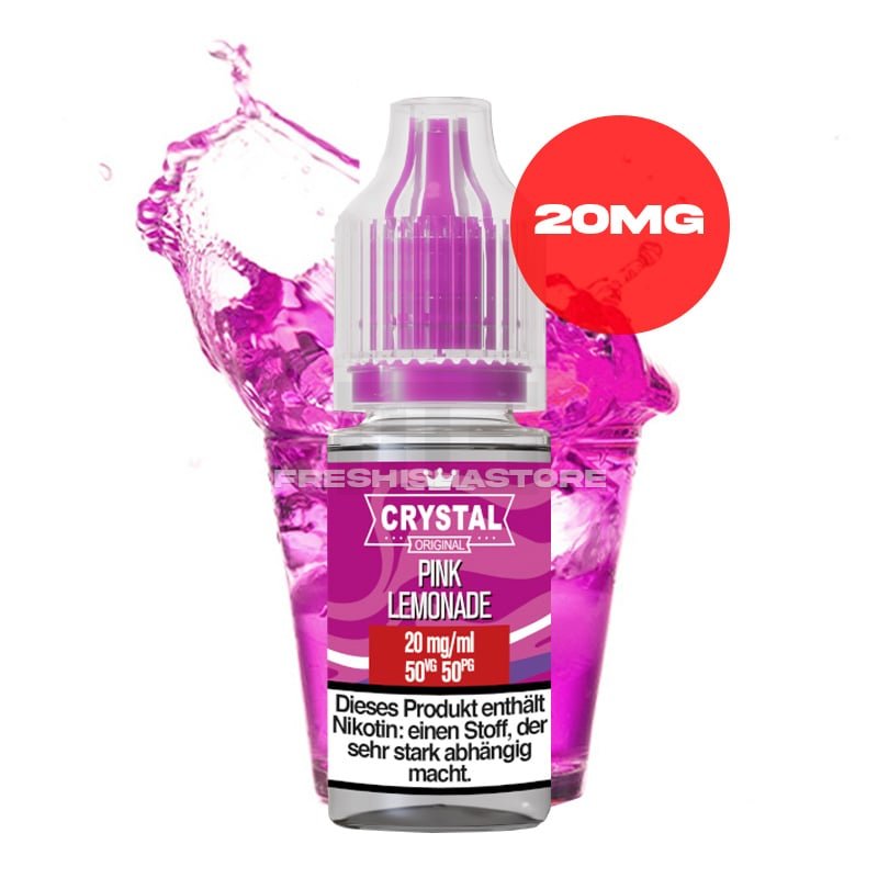 ske-crystal-liquid-pink-lemonade-10ml-20mg SKE - Crystal Liquid - Pink Lemonade - Nikotinsalz Liquid - 10ml - 20mg