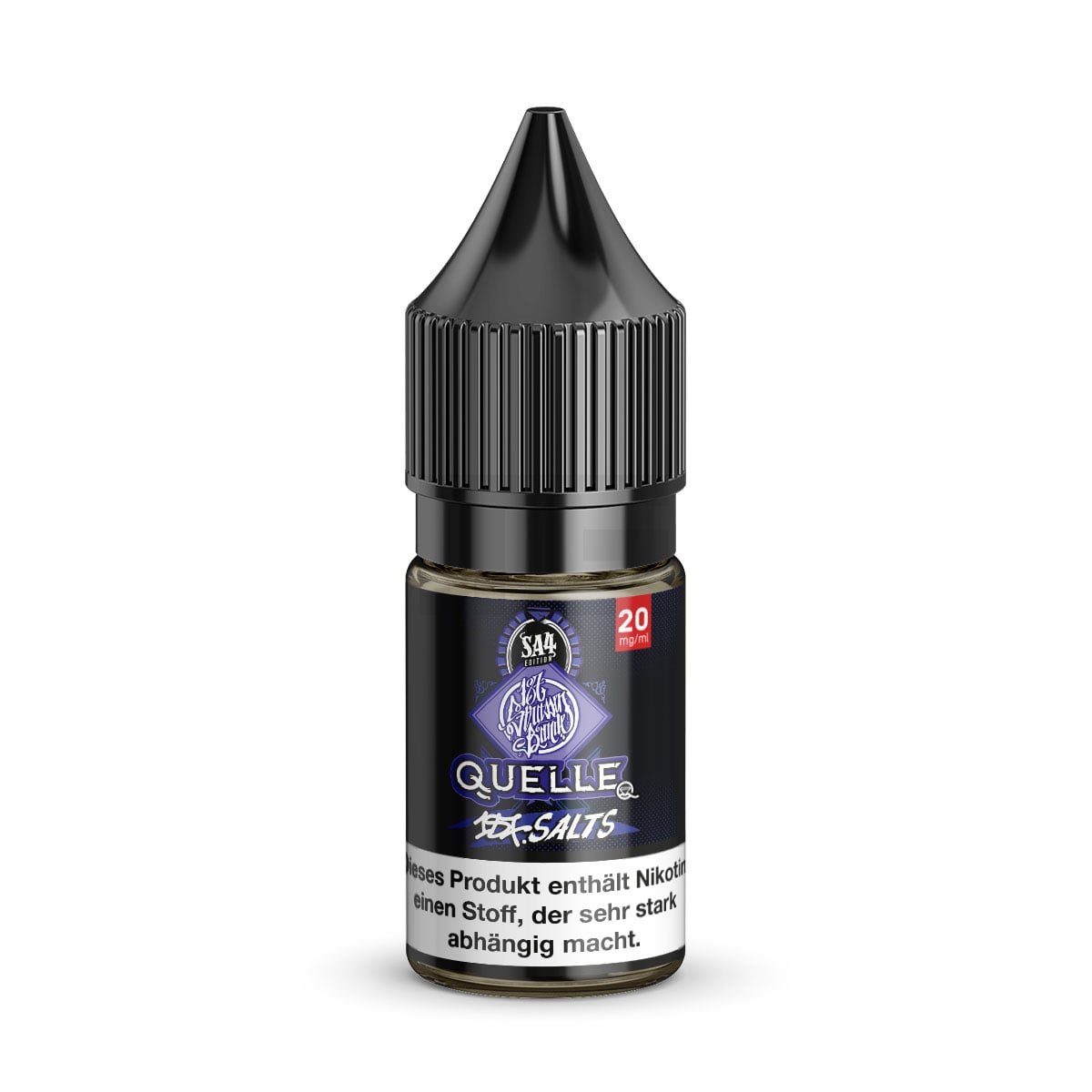 187 Straßenbande - Nikotinsalz-Liquids - 10ml - Quelle - SA4 Edition | Nikotinsalz-Stärke : 20mg | Paketgröße : 1er Packung