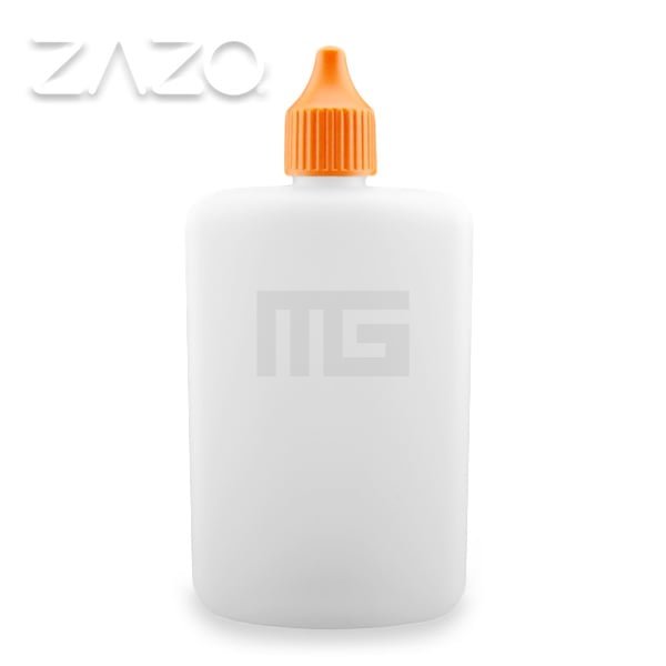 zazo_flasche_flach_125ml Liquid - Dropper Flasche Flach - 125ml