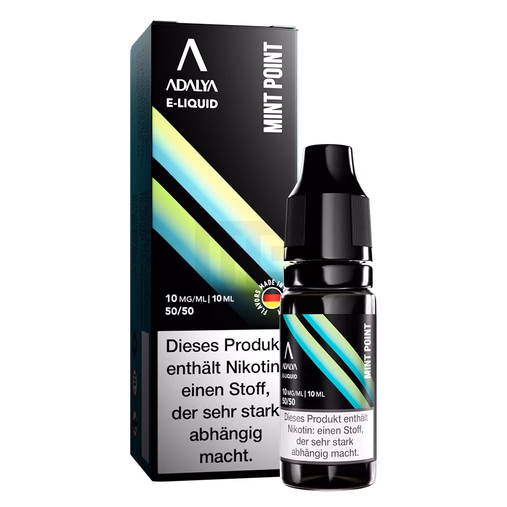 Adalya - Nikotinsalz Liquid - 10ml - Mint Point - 10mg Adalya - Nikotinsalz Liquid - 10ml - Mint Point - 10mg