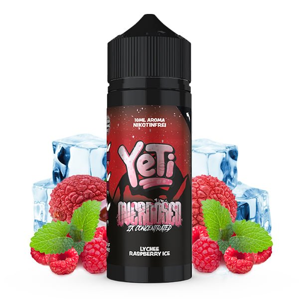 Yeti Overdosed - Lychee Raspberry Ice - Aroma - 10ml