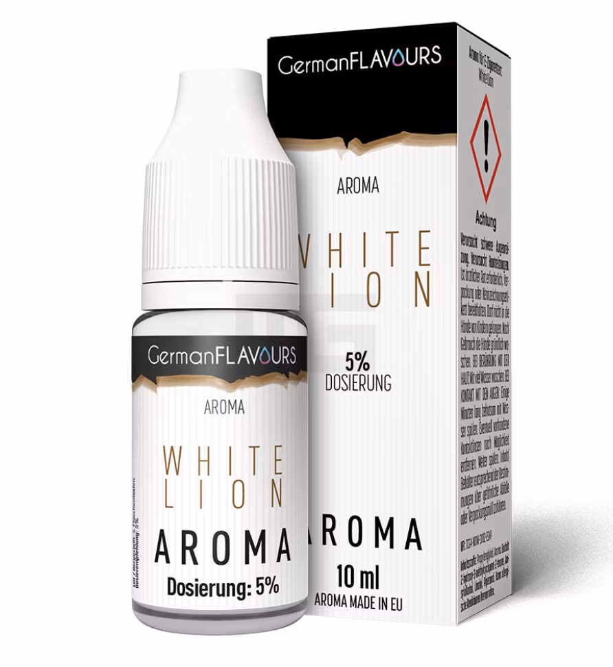 german-flavour-white-lion-aroma-10ml German Flavour - Aroma - White Lion - 10ml - Steuerbanderole