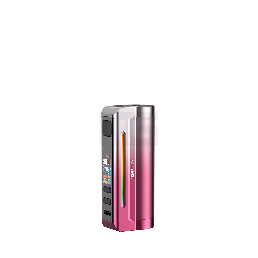 Aspire - Zelos X80 - Mod Akkuträger - Pink Gradient Aspire - Zelos X80 - Mod Akkuträger - Pink Gradient
