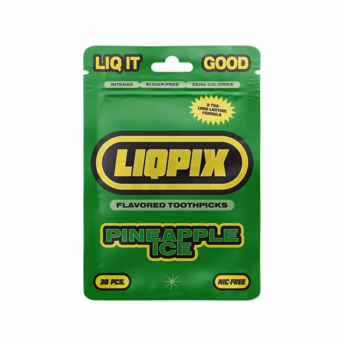 LiqPix Zahnstocher Pineapple Ice 30 Stück