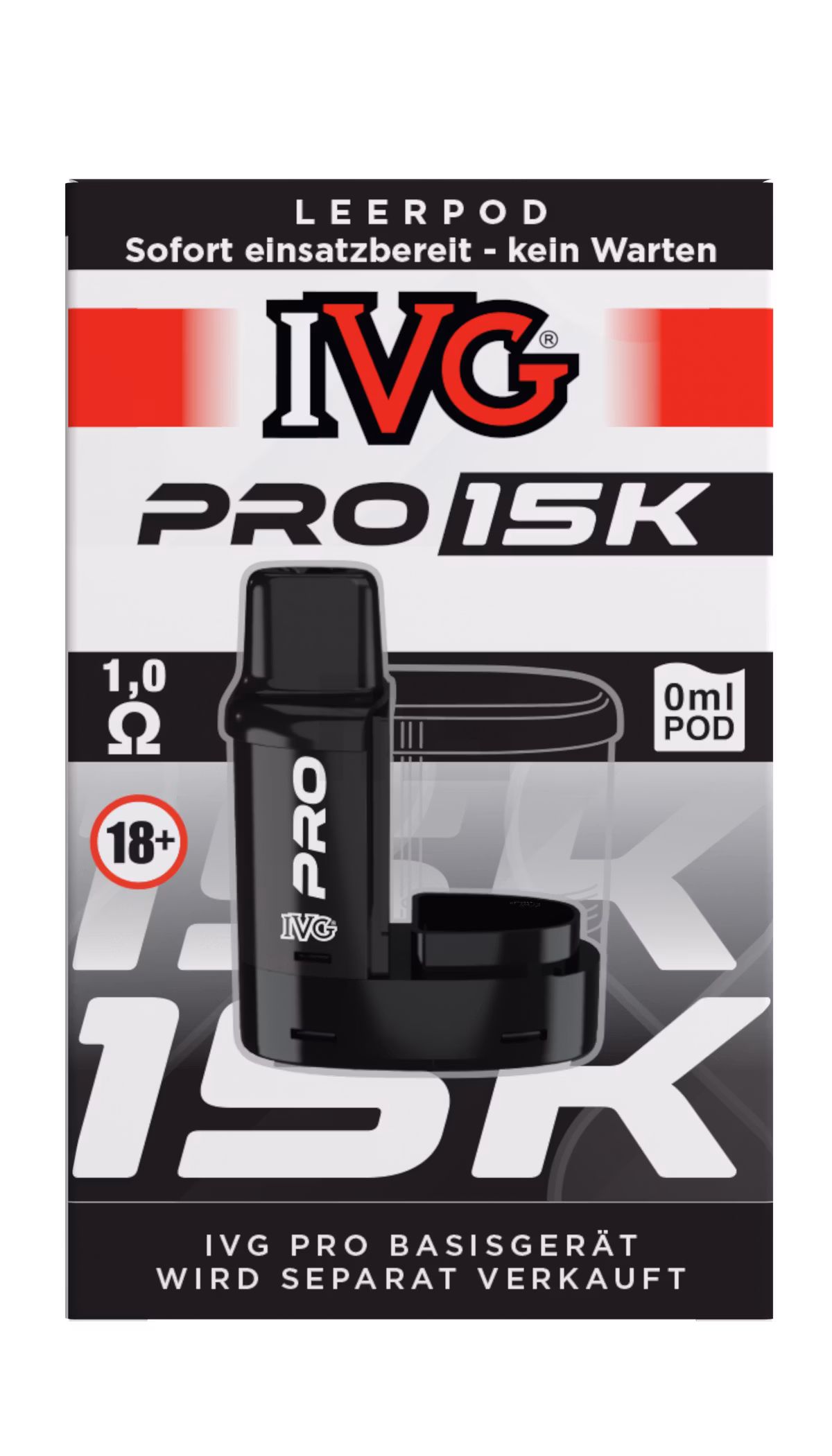 IVG - Pro 15K - Leerpod - 0.8 Ohm