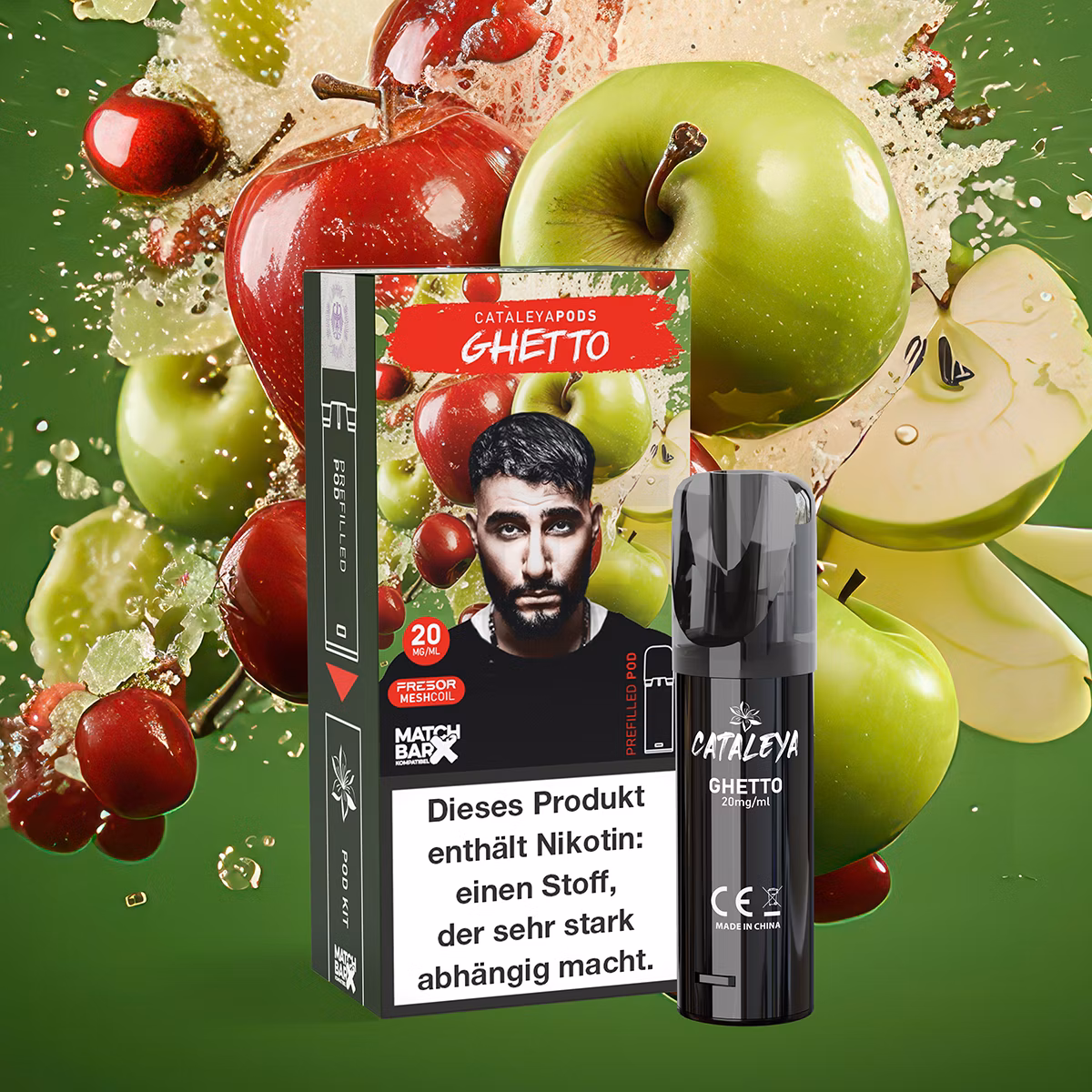 Cataleya - Prefilled-Pod - 20mg - Ghetto | Paketgröße : ein Stück