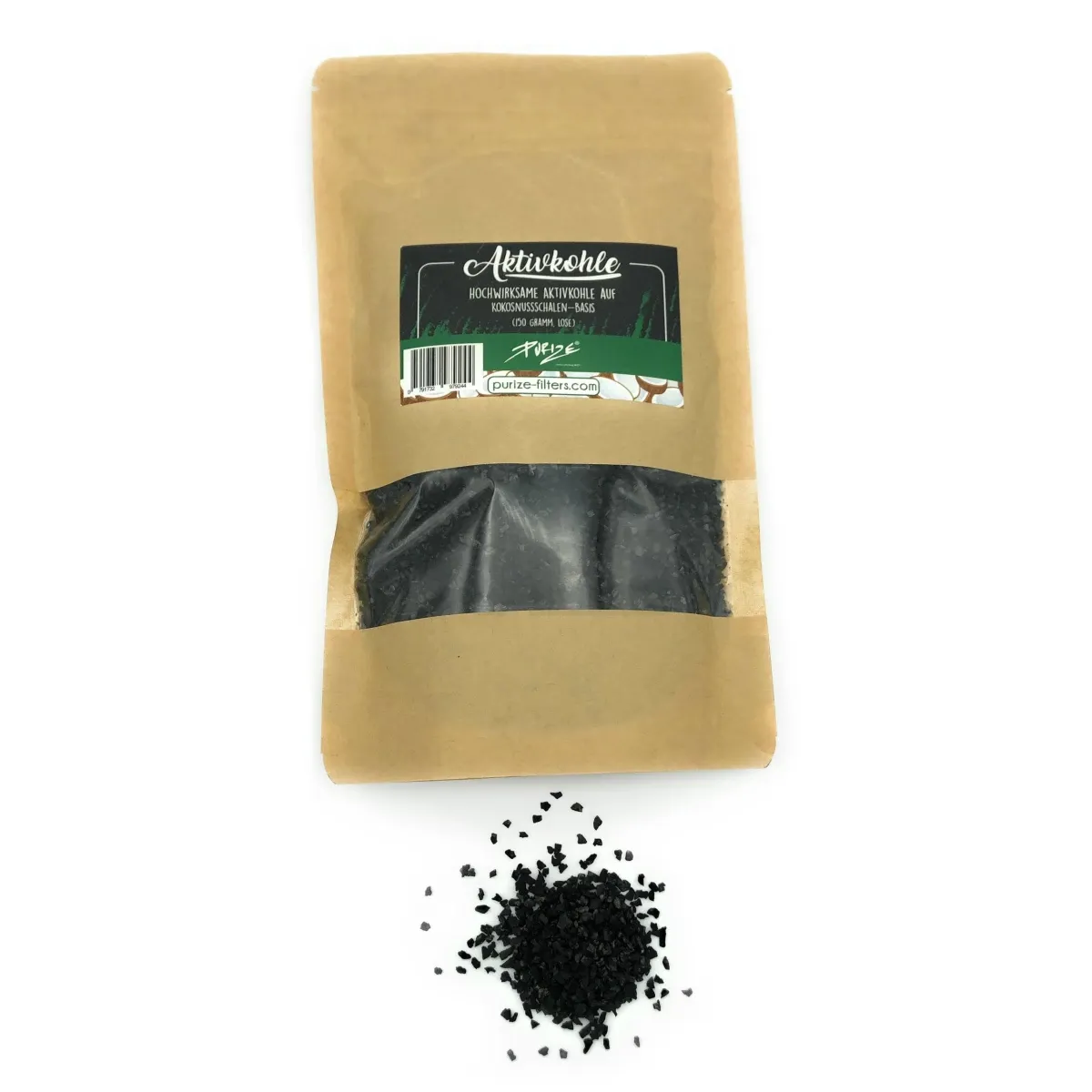 PURIZE - Aktivkohlefilter - Coconut - lose - 150g