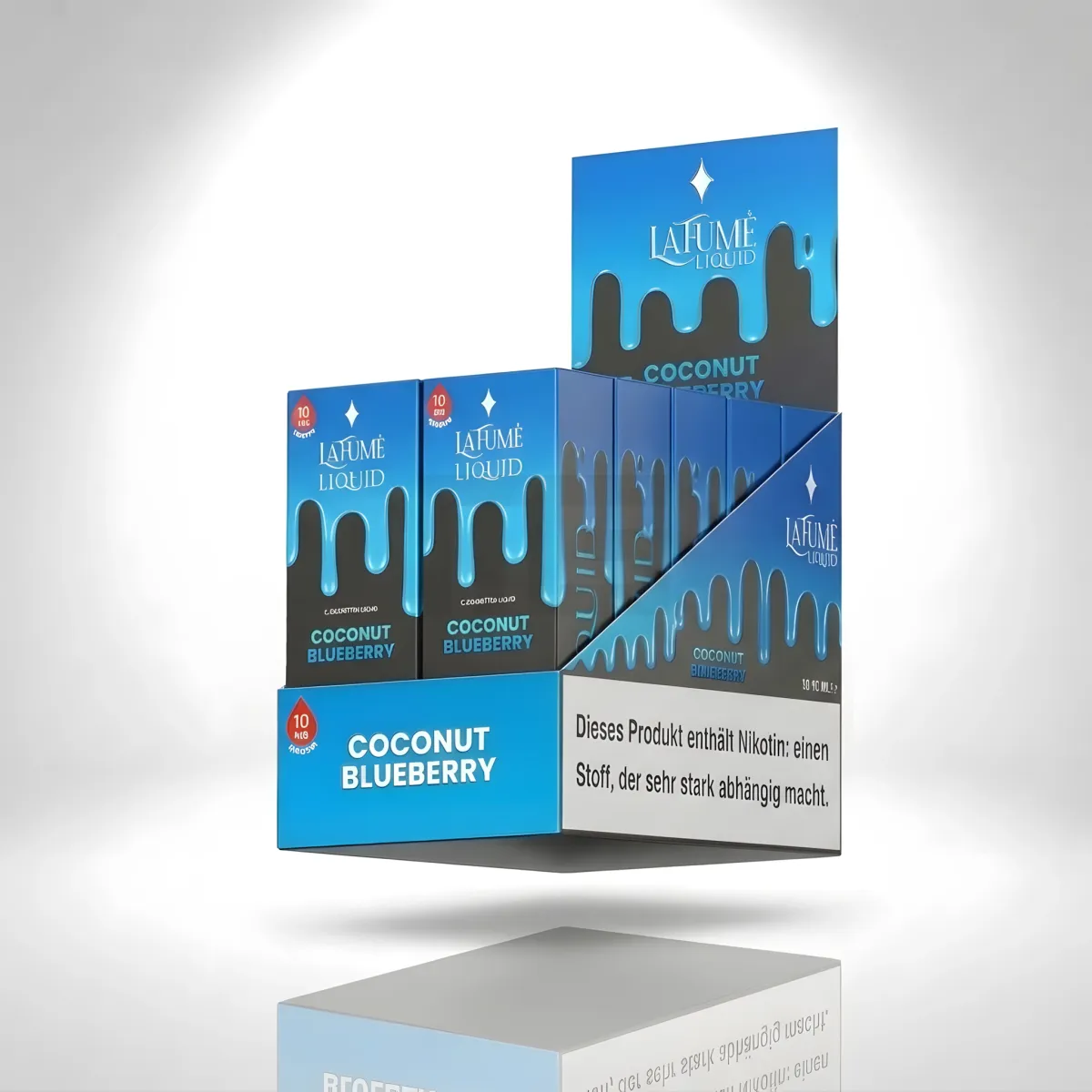 La Fume - Nikotinsalz-Liquid - Coconut Blueberry - 10ml - 10mg La Fume - Nikotinsalz-Liquid - Coconut Blueberry - 10ml - 10mg