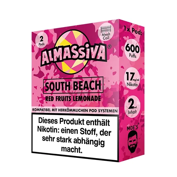 Al Massiva - Prefilled Pod - 2ml - 2er Pack - South Beach