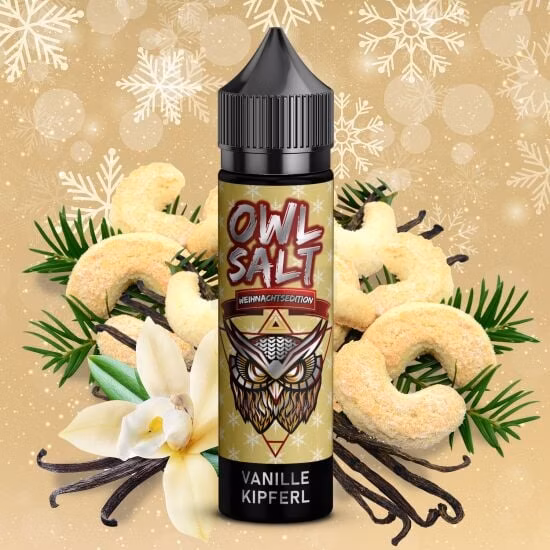 Owl Salt - Longfill Aroma - 10ml - Vanillekipferl