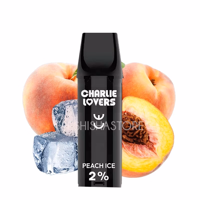 charlie-lovers-prefilled-pods-peach-ice-2ml-2er-20 Charlie Lovers - Prefilled Pods - Peach Ice - 2ml - 20mg - 1er Pack