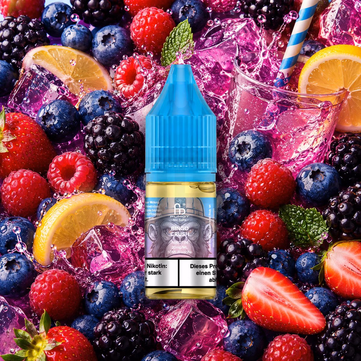 RandM - Tornado - Nikotinsalz-Liquid - 10ml - Bingo Crush 20mg