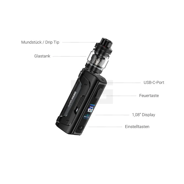 GeekVape Aegis Solo 5 Pod Kit Purple GeekVape Aegis Solo 5 Pod Kit Purple