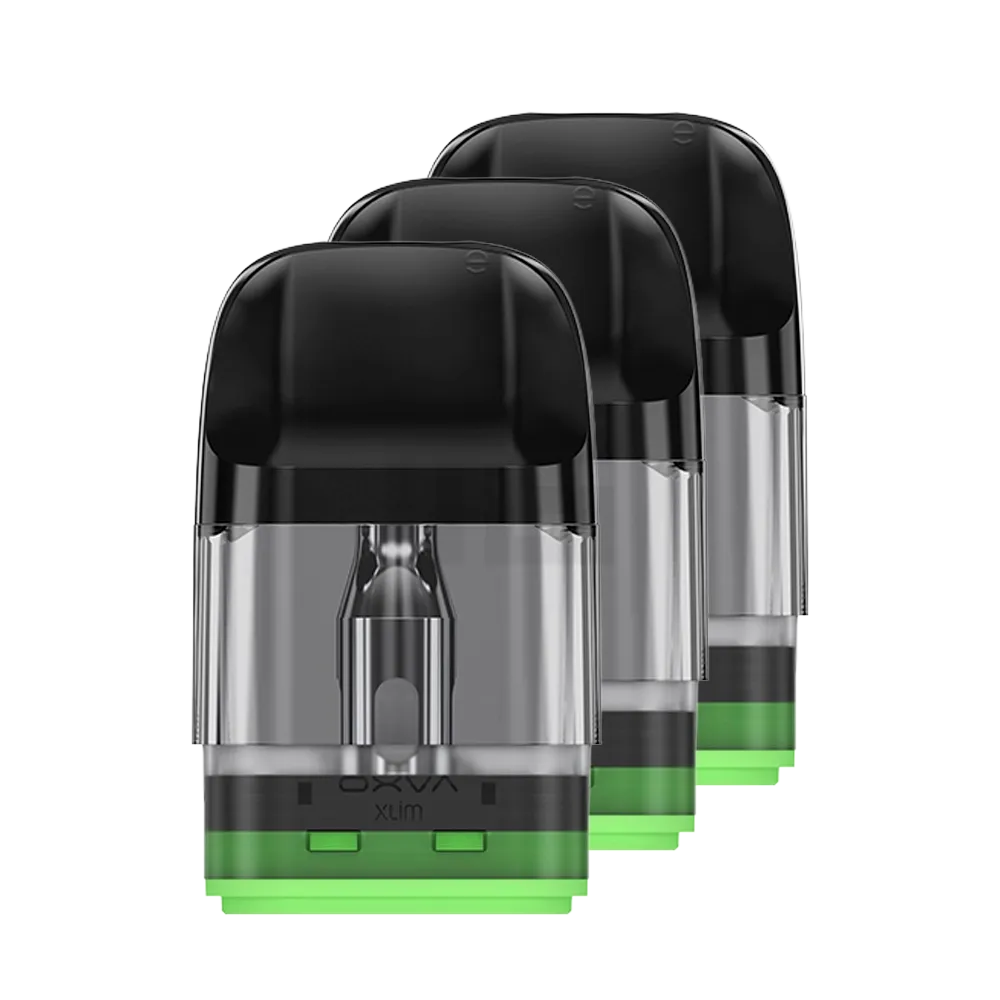 OXVA - Xlim - EZ - Pod Tank Verdampfer - 3er Paket - 3ml - 1.2 Ohm OXVA - Xlim - EZ - Pod Tank Verdampfer - 3er Paket - 3ml - 1.2 Ohm