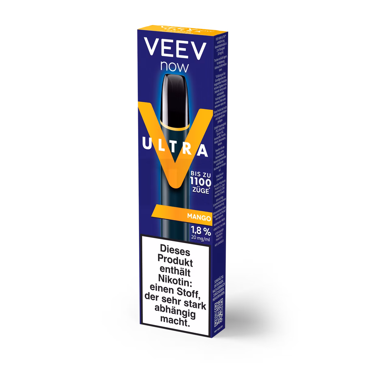 VEEV - NOW ULTRA - Einweg E-Zigarette - 20mg - Mango