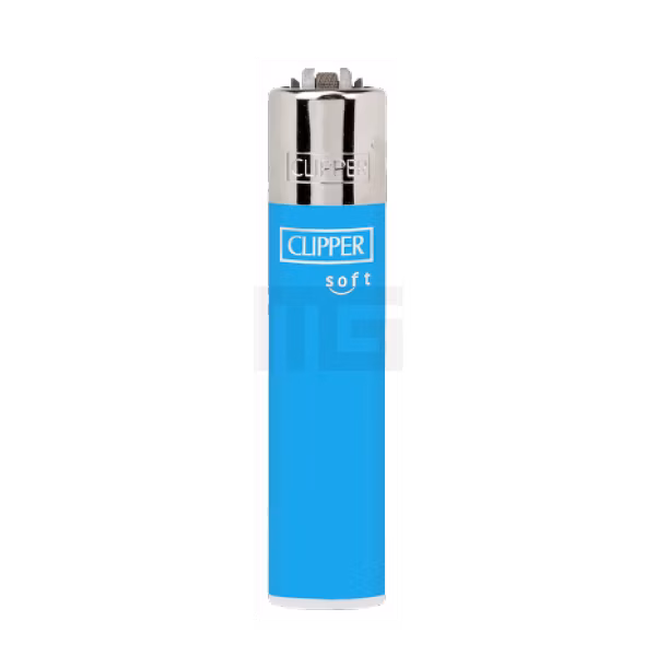 clipper-feuerzeug-blau-soft-touch Clipper - Feuerzeug - Blau - Soft Touch - wiederverwendbar