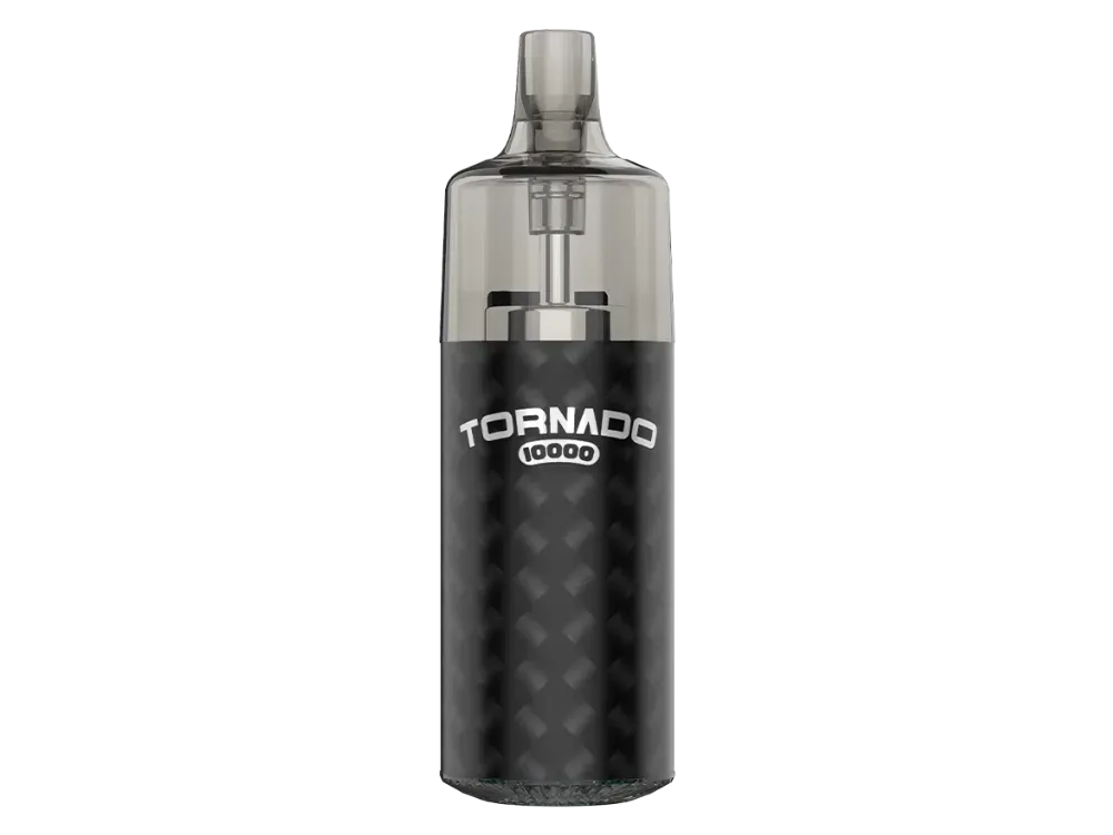 GOBAR - Tornado 10000 - Einweg E-Zigarette - Schwarz | Tank : 10ml | Widerstand : 1.0 Ohm | Paketgröße : 1er Packung