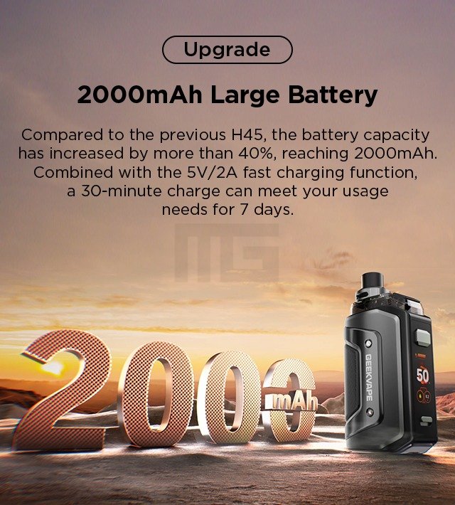 GeekVape - Aegis Hero 5 - Pod Kit - Racing Green