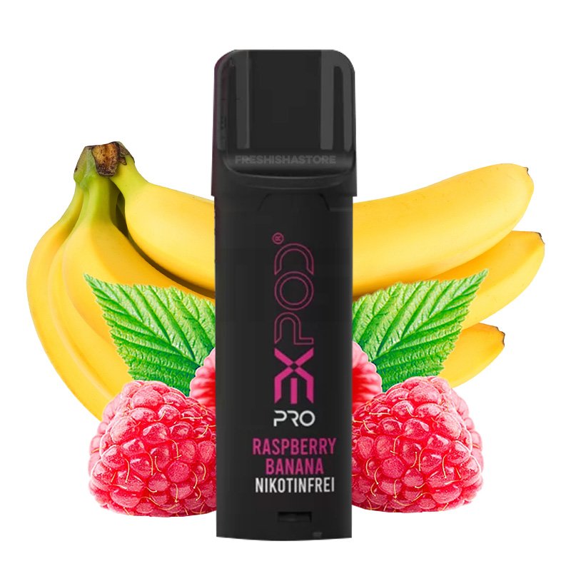 Expod Pro - Prefilled Pod - Raspberry Banana - 0mg