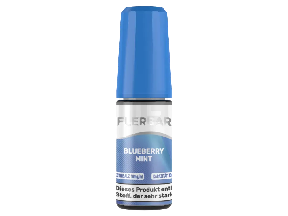 Flerbar - Nikotinsalz Liquid - 10ml - Blueberry Mint - 10mg