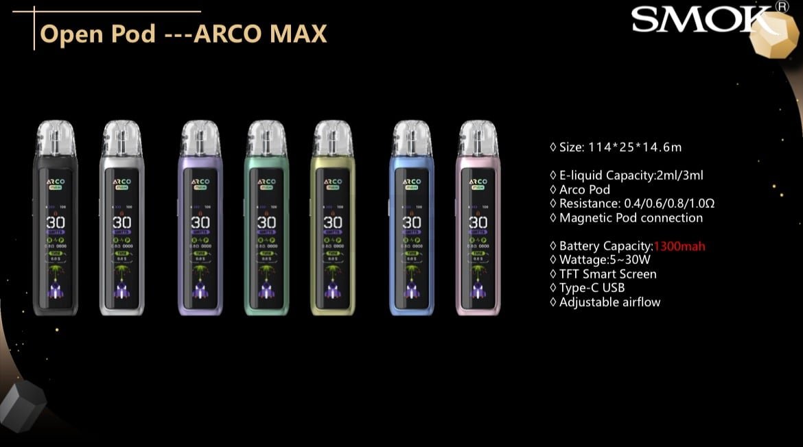 Adalya - Arco Max - Pod Kit - Pale Pink