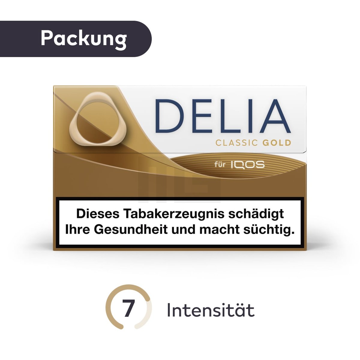 IQOS - Delia - Tabaksticks - Classic Gold IQOS - Delia - Tabaksticks - Classic Gold