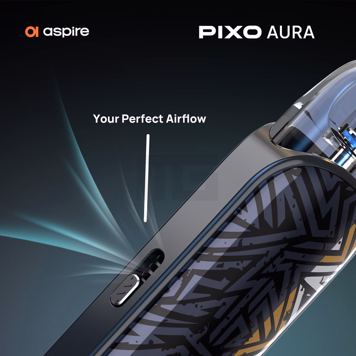 Aspire - Pixo Aura - Pod Kit - Graffiti Grey