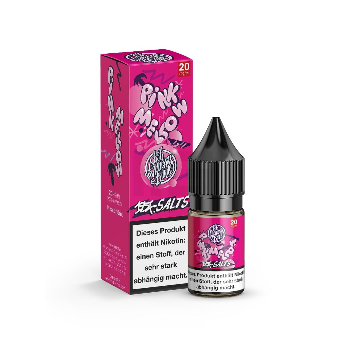 187_salts_20mg_pink_mellow_box_bottle 187 Salts - Pink Mellow - 10ml - 20mg