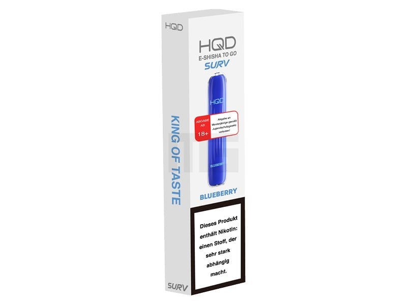 HQD - SURV - Einweg E-Zigarette - Blueberry - 20mg