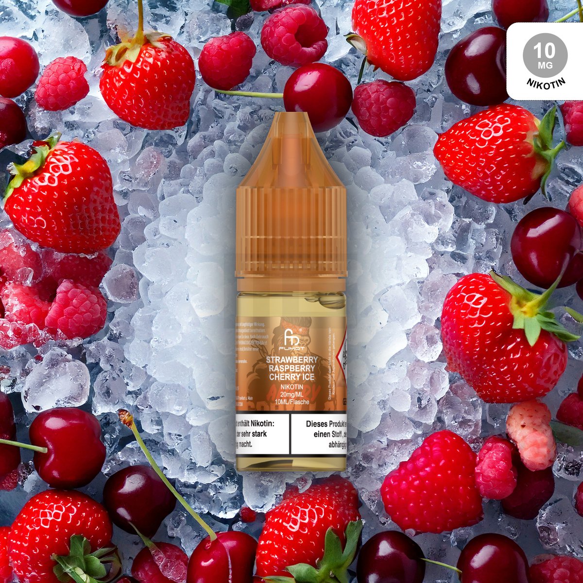 RandM - Tornado - Nikotinsalz-Liquid - 10ml - Strawberry Raspberry Cherry Ice 10mg RandM - Tornado - Nikotinsalz-Liquid - 10ml - Strawberry Raspberry Cherry Ice 10mg