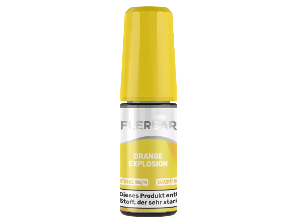 Flerbar - Nikotinsalz Liquid - 10ml - Orange Explosion - 10mg