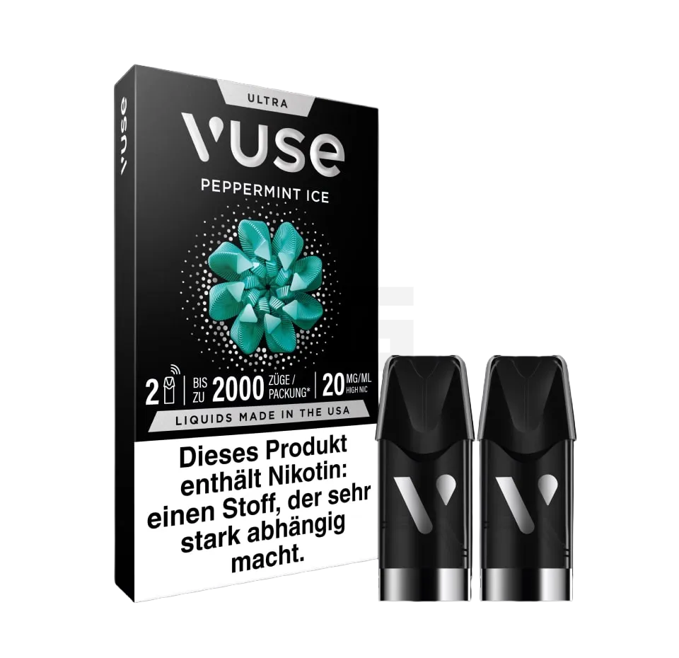 Vuse - Ultra - Prefilled Pods - Peppermint Ice Vuse - Ultra - Prefilled Pods - Peppermint Ice
