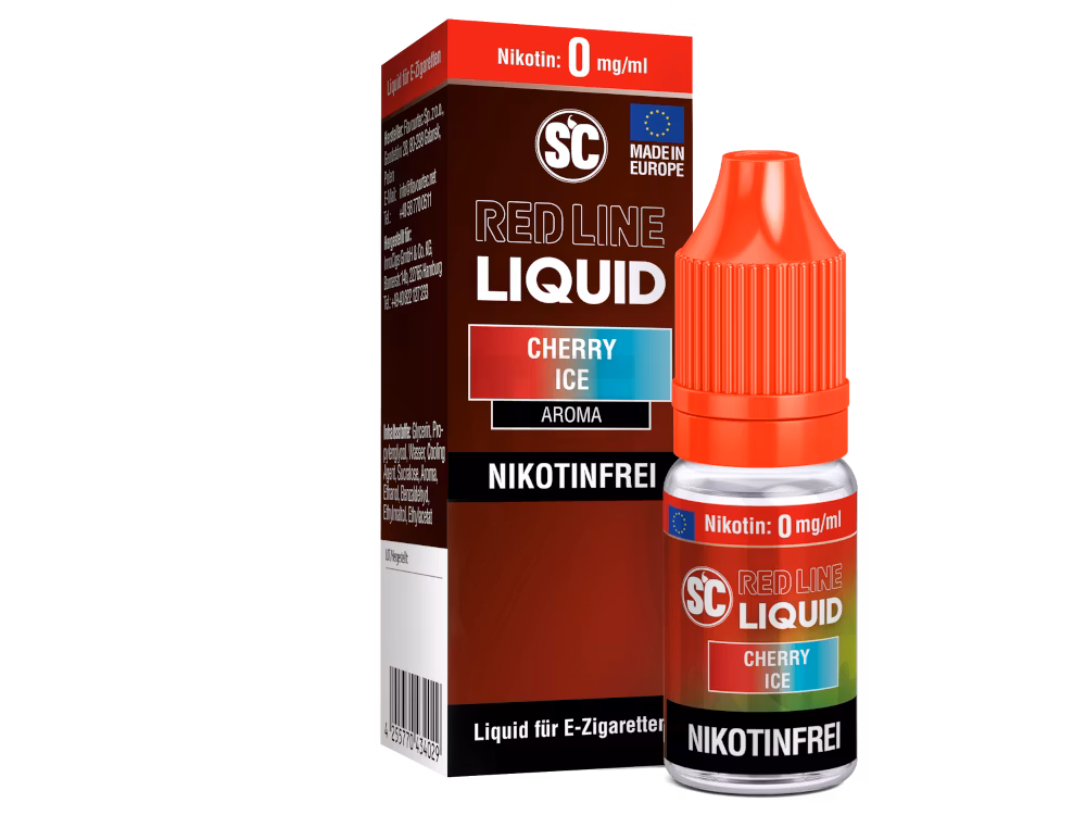 SC Red Line - Nikotinsalzliquid - 10ml - 0mg - Cherry Ice