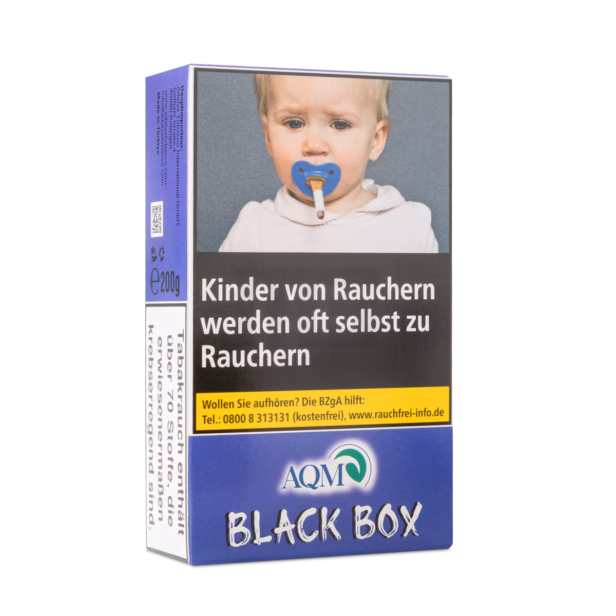 AQM Tobacco - 200g - Black Box
