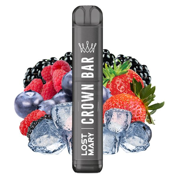 crown-bar-lost-mary-al-fakher-triple-berry-ice-1 CROWN BAR by Al Fakher x Lost Mary - Triple Berry Ice - 20mg