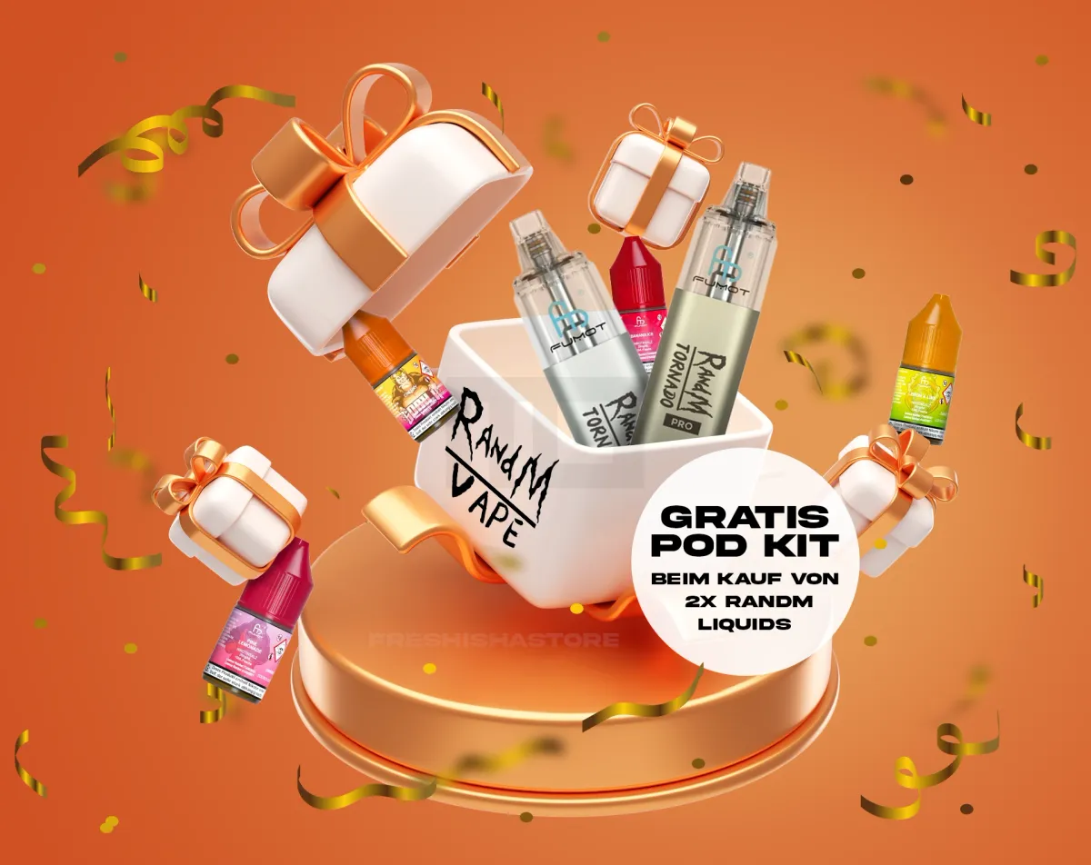 RandM - Tornado - Nikotinsalz-Liquid - 10ml - Blueberry Bubblegum 10mg