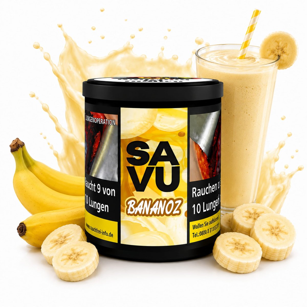 Savu Tobacco Bananoz 200g
